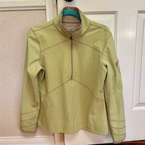 Athleta Women’s half-zip Light Green Pullover Jacket